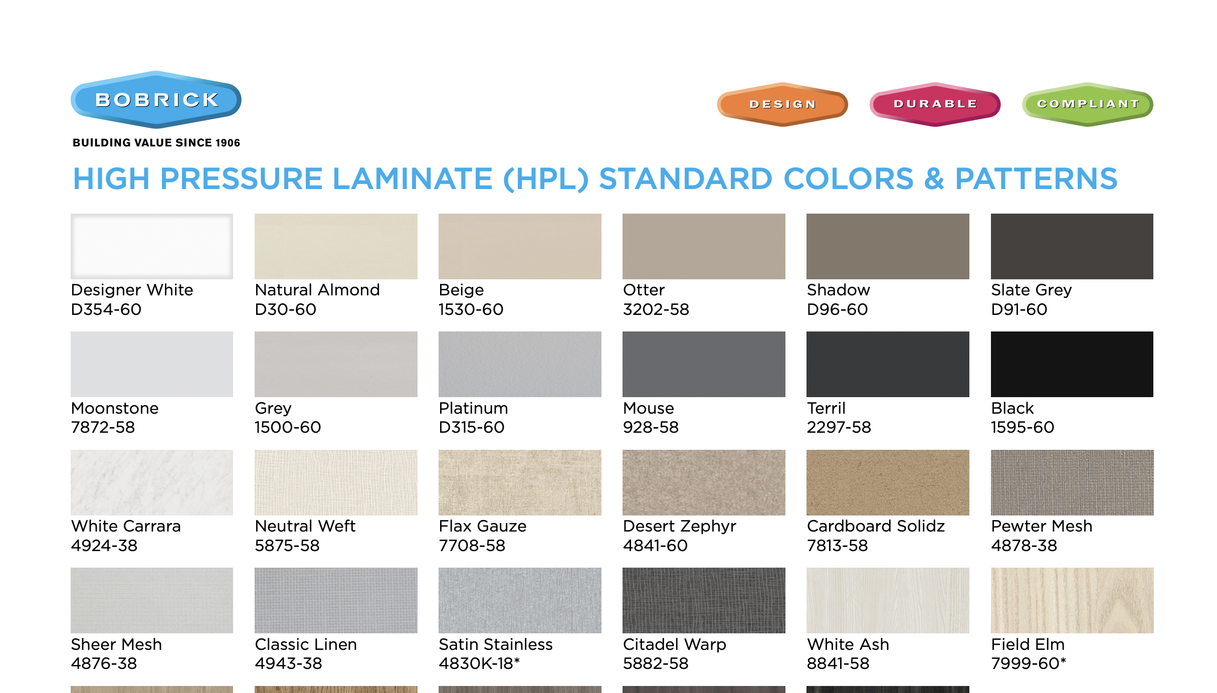 Hadrian Partition Colors Commercial Toilet Partitions & Washroom Accessories | ToiletPartitions.com
